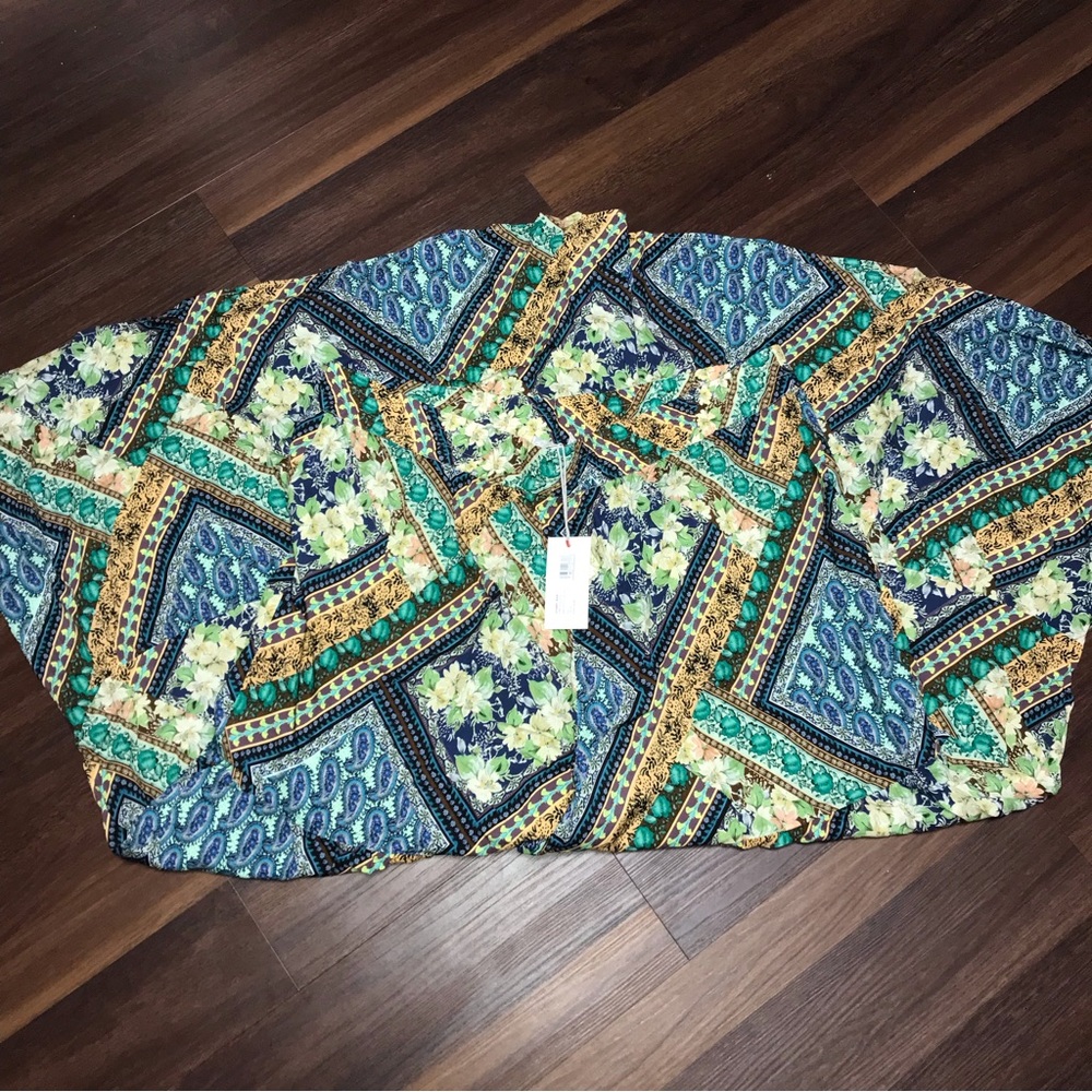 Johnny Was Rivera Tiered Pants NWT